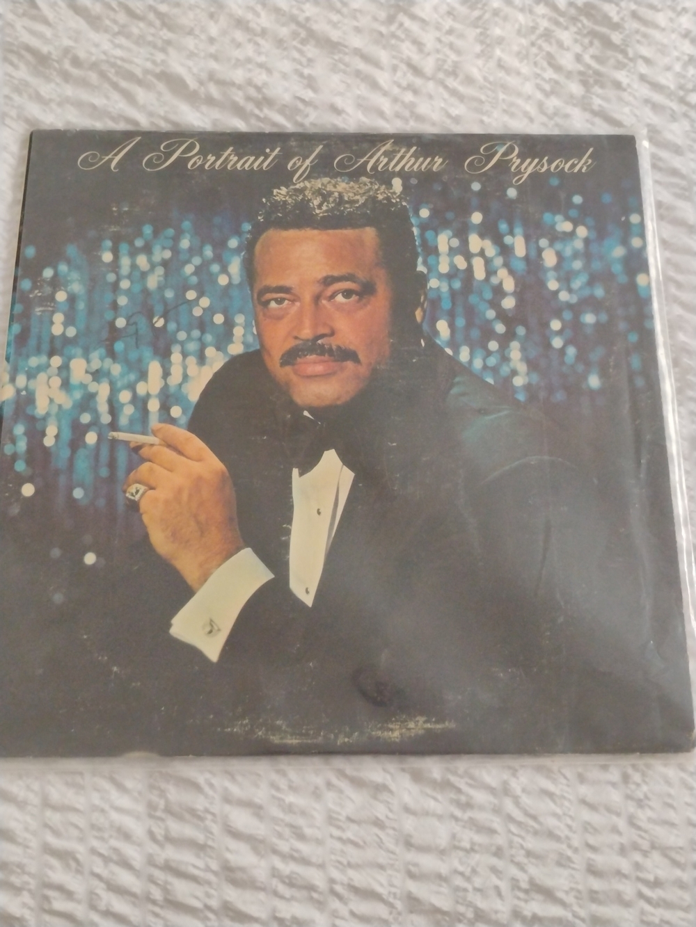 Arthur Prysock Portrait Vinyl Record - Black